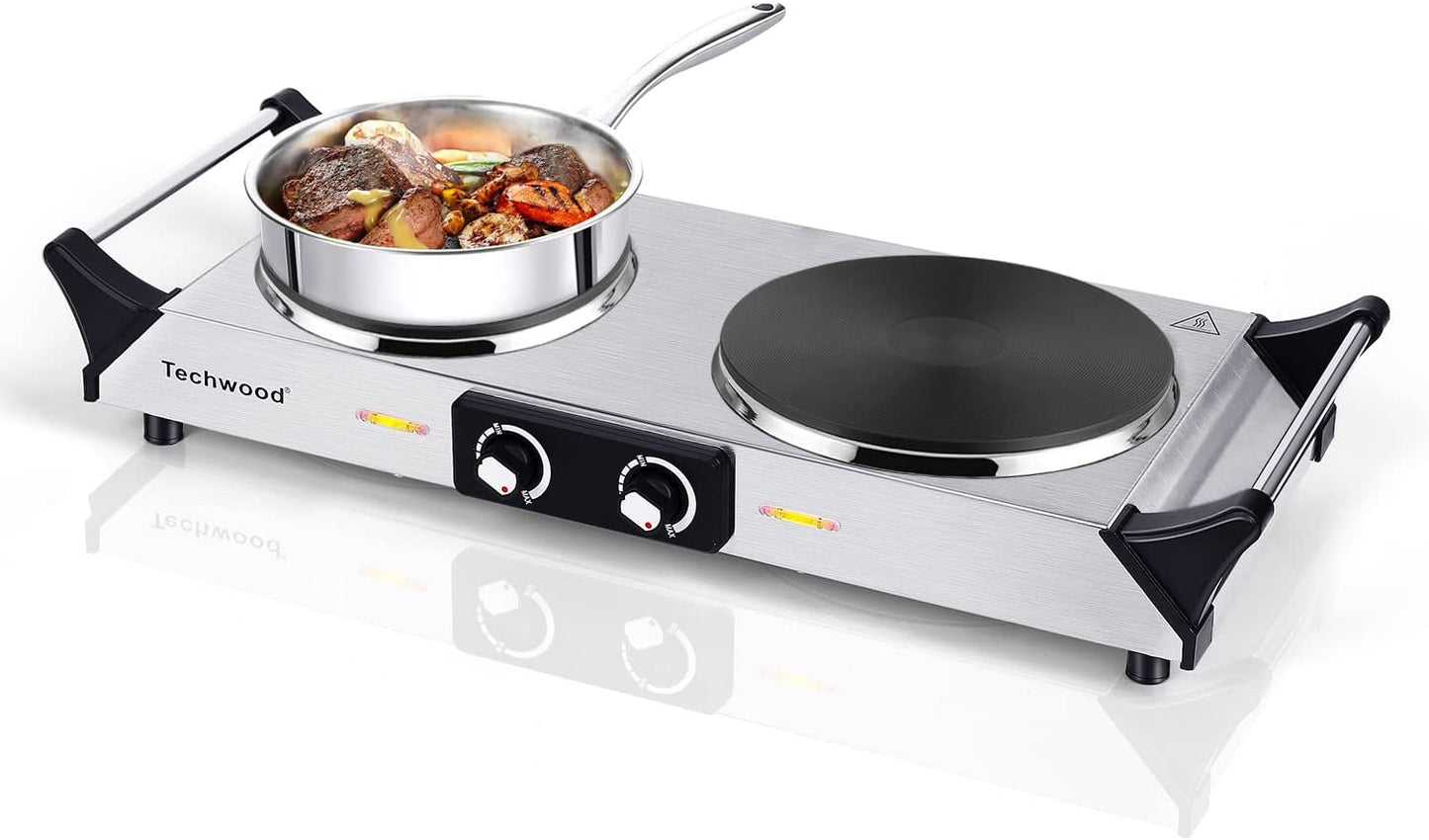 Techwood 1800W Portable Electric Stove for Cooking Anywhere