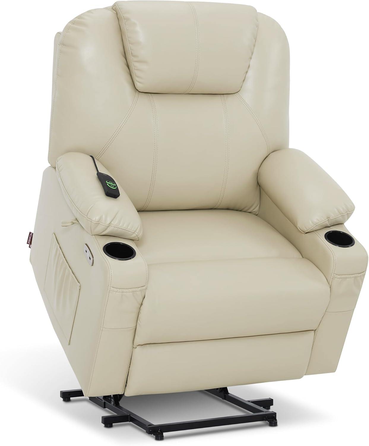 MCombo Extra Wide Power Lift Recliner Chair with Heat & Massage
