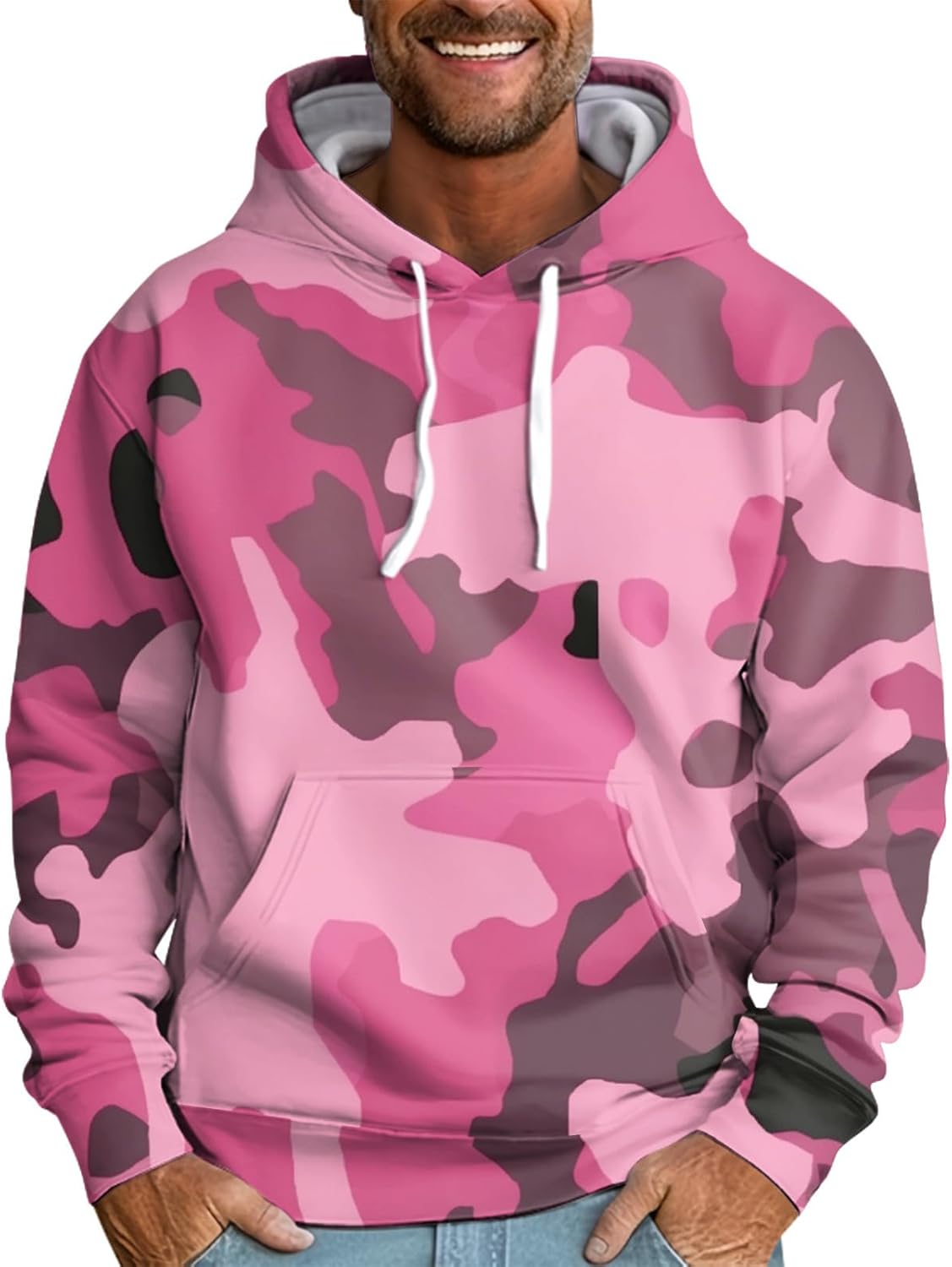 GOFULY Camo Hoodies: Stylish & Cozy Oversized Pullover