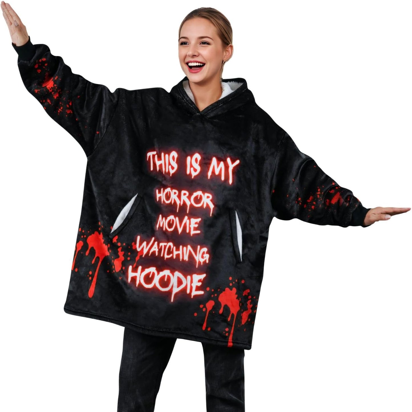 Huglanket: Cozy Horror Gift for All!