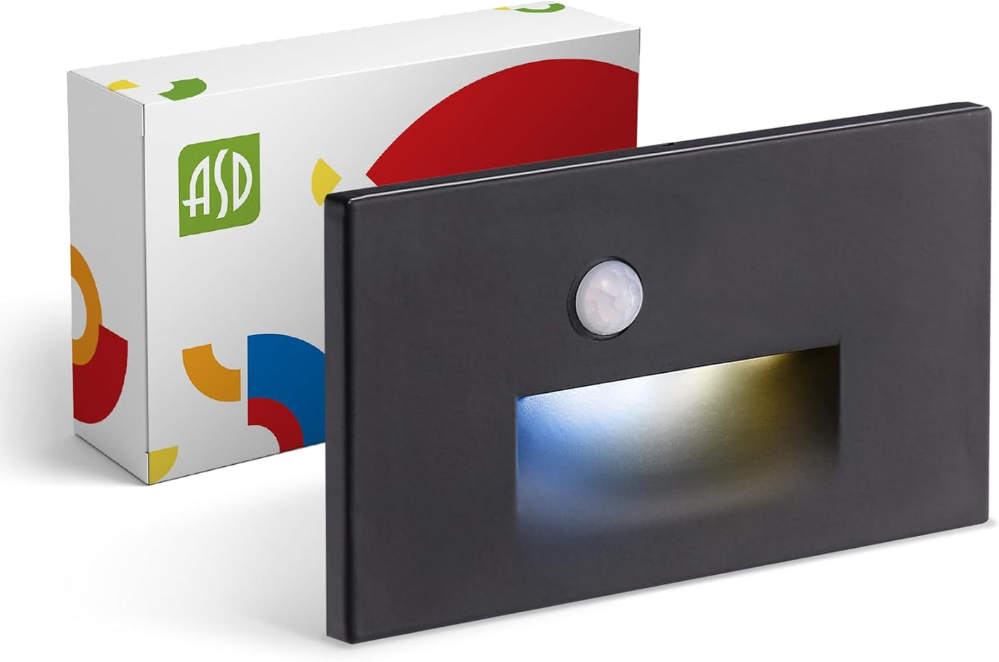 ASD LED Recessed Step Light Fixture for Indoor and Outdoor Use