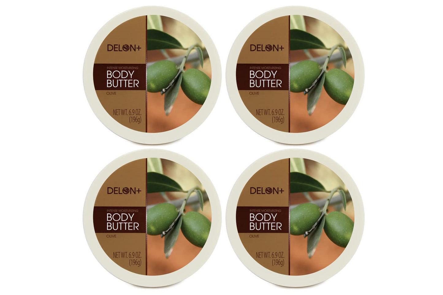 Delon Intense Moisturizing Body Butter with Olive Oil & Vitamin E