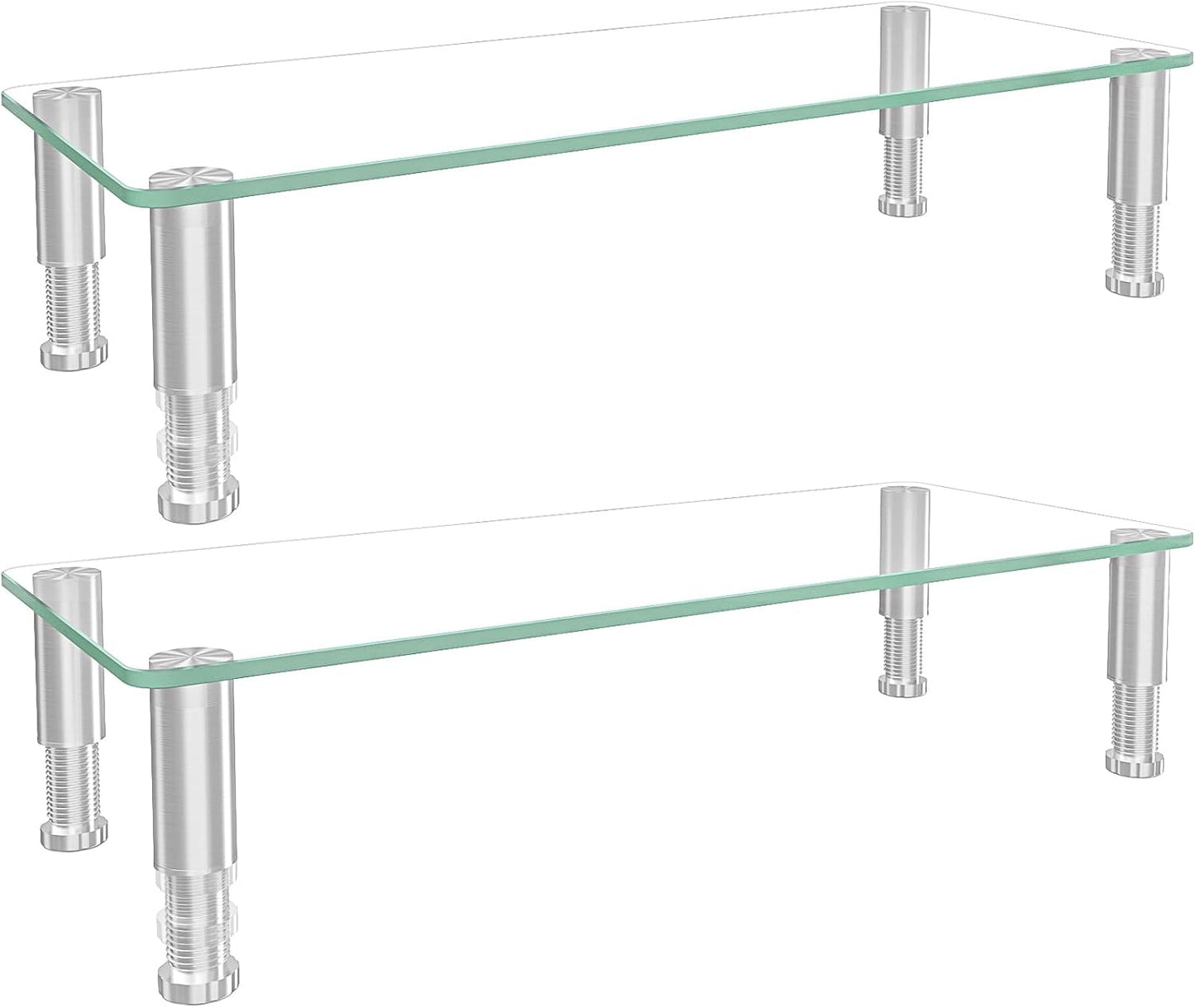 Height Adjustable Computer Monitor Riser for Ergonomic Viewing