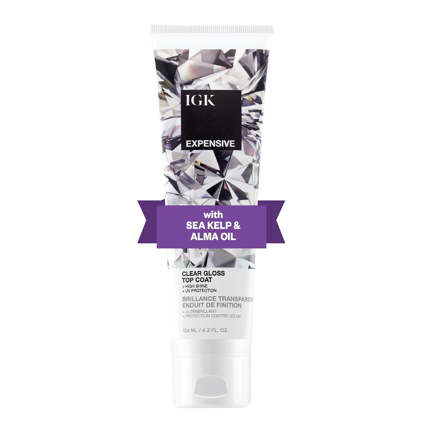 IGK EXPENSIVE Clear Hair Gloss Treatment for Smooth Finish