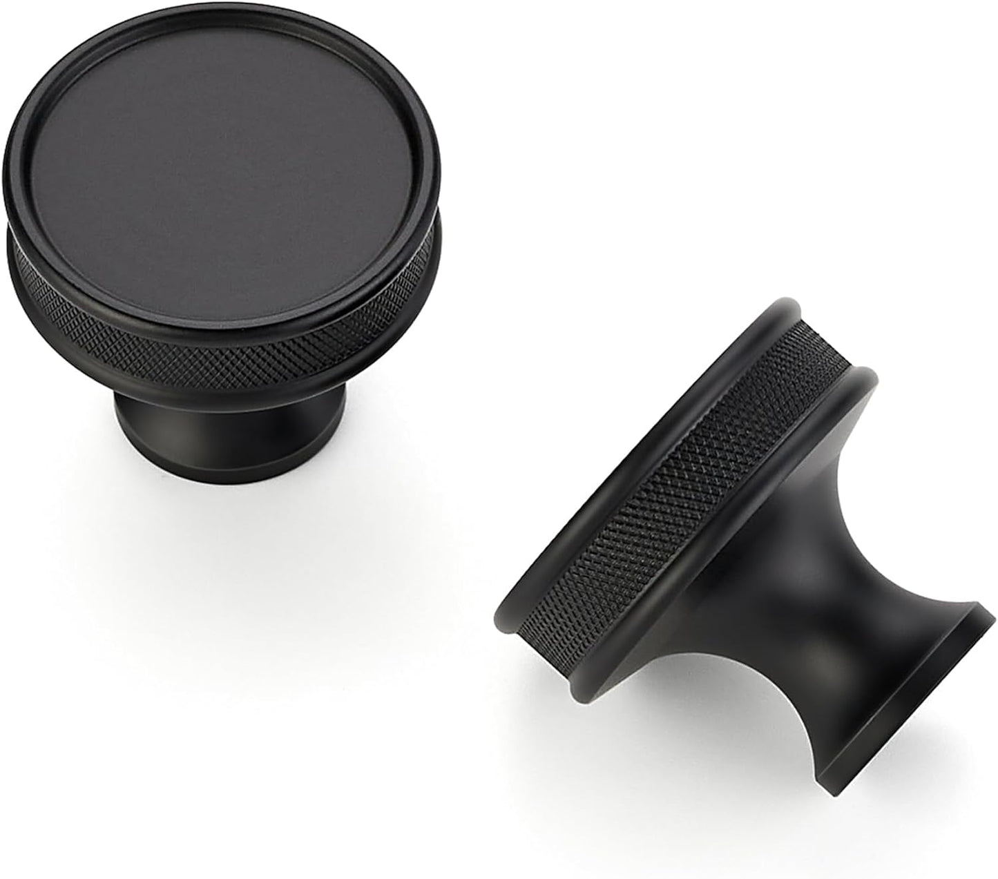 Ravinte 25 Pack Matte Black Cabinet Knobs for Stylish Interiors