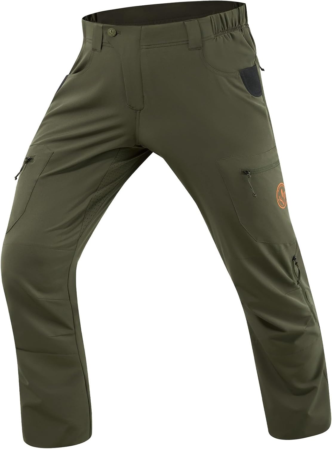 BASSDASH Mens Lightweight Hunting Pants for Spring and Summer