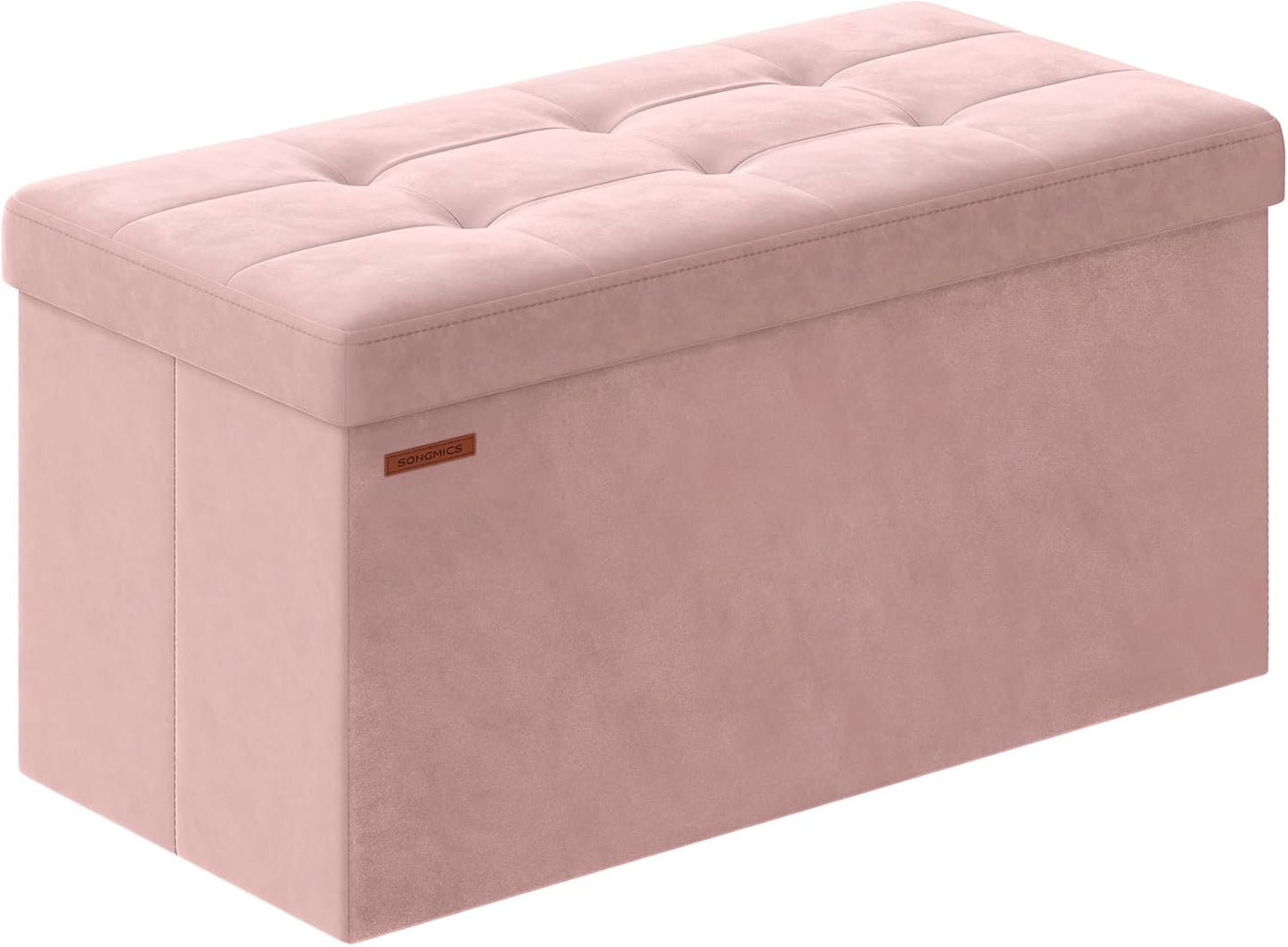 SONGMICS Storage Ottoman Bench for Living Room and Bedroom