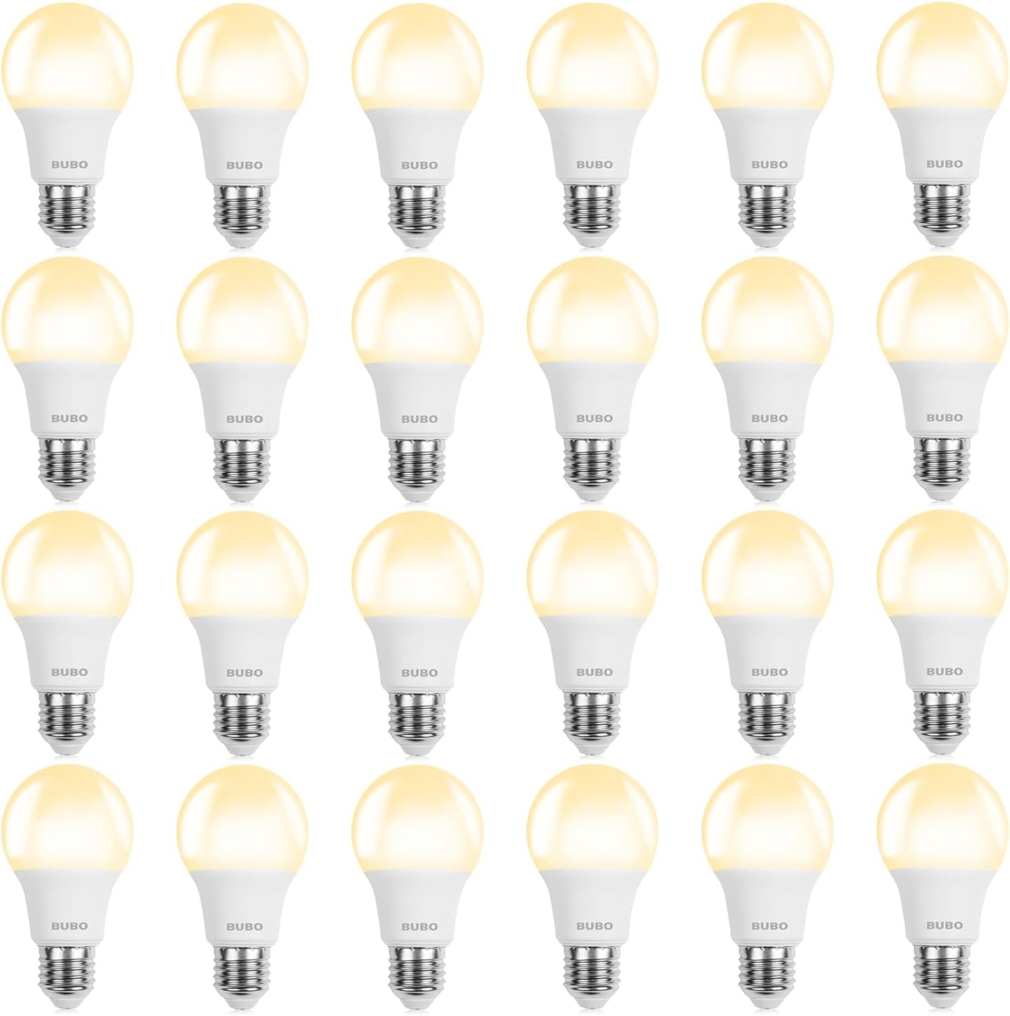 BUBO A19 LED Light Bulbs - Energy Efficient 100W Equivalent