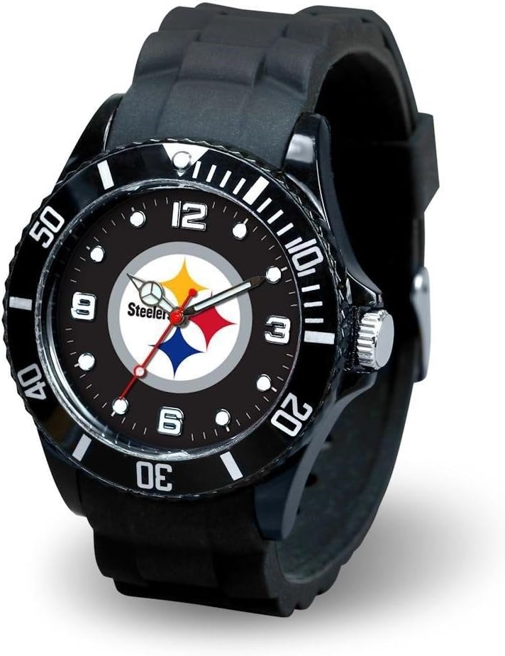 NFL Spirit Watch: Eye-Catching Team Colored Design for Fans