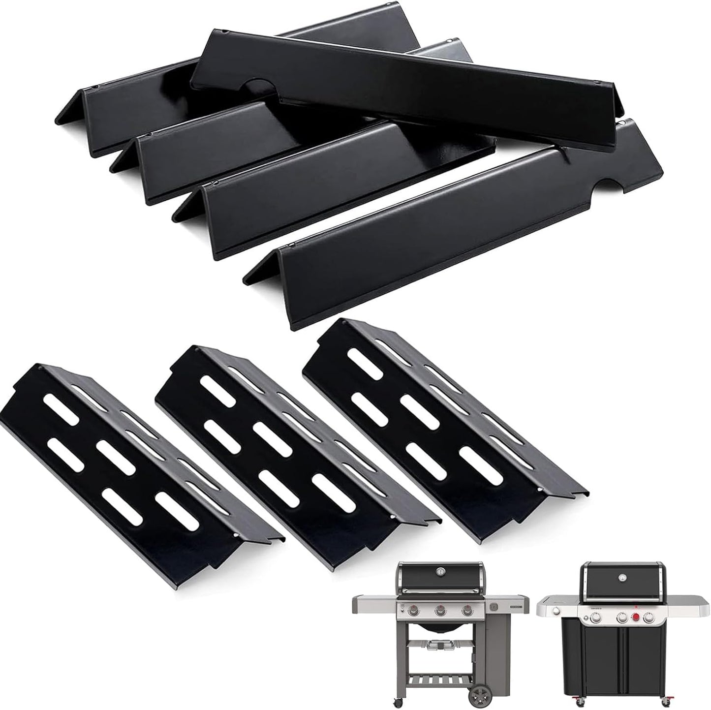 Genesis II Flavorizer Bars Heat Deflector for Weber Grills