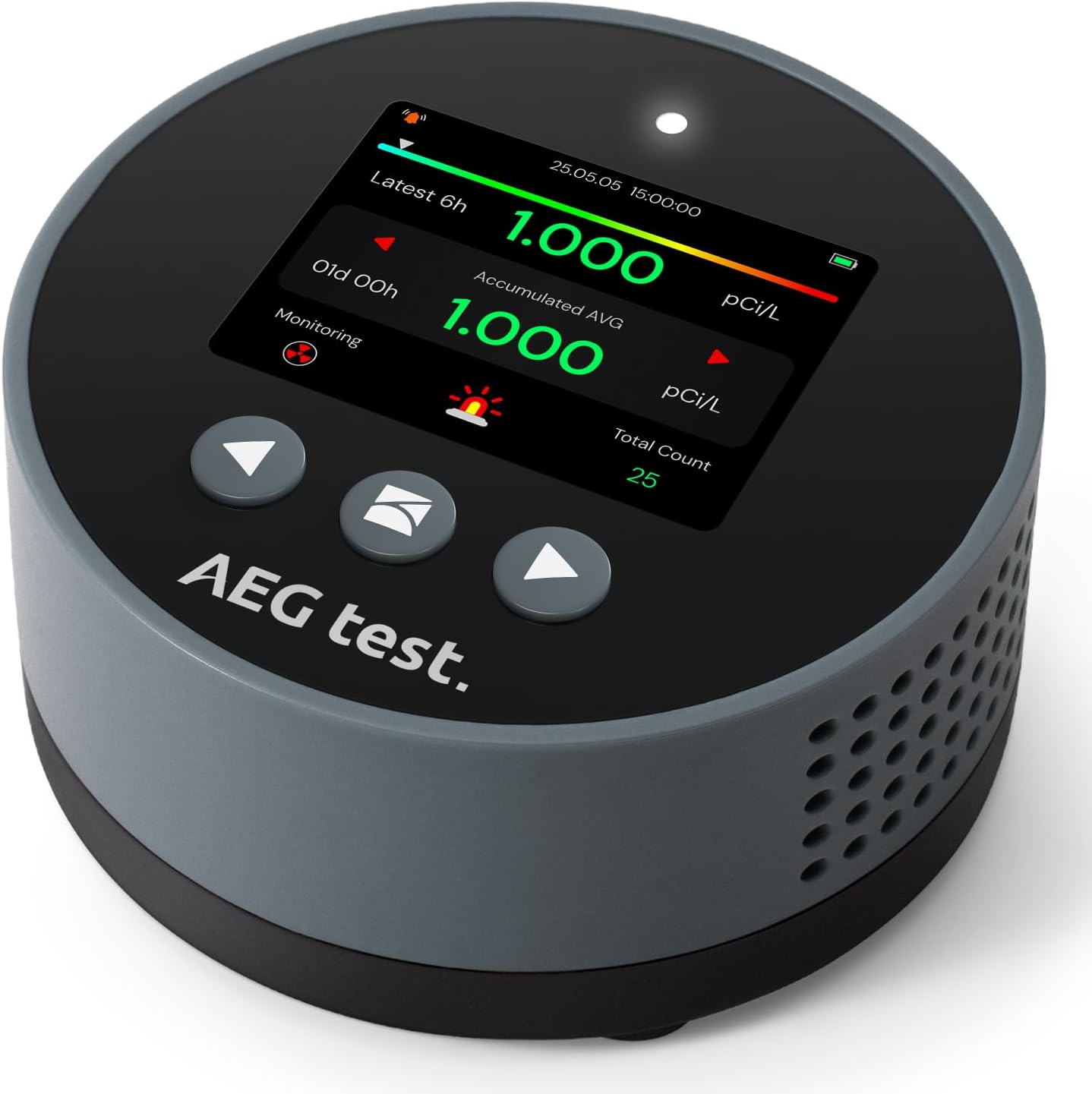 HOUND-1085 Radon Detector for Home, Basement & Nursery Safety