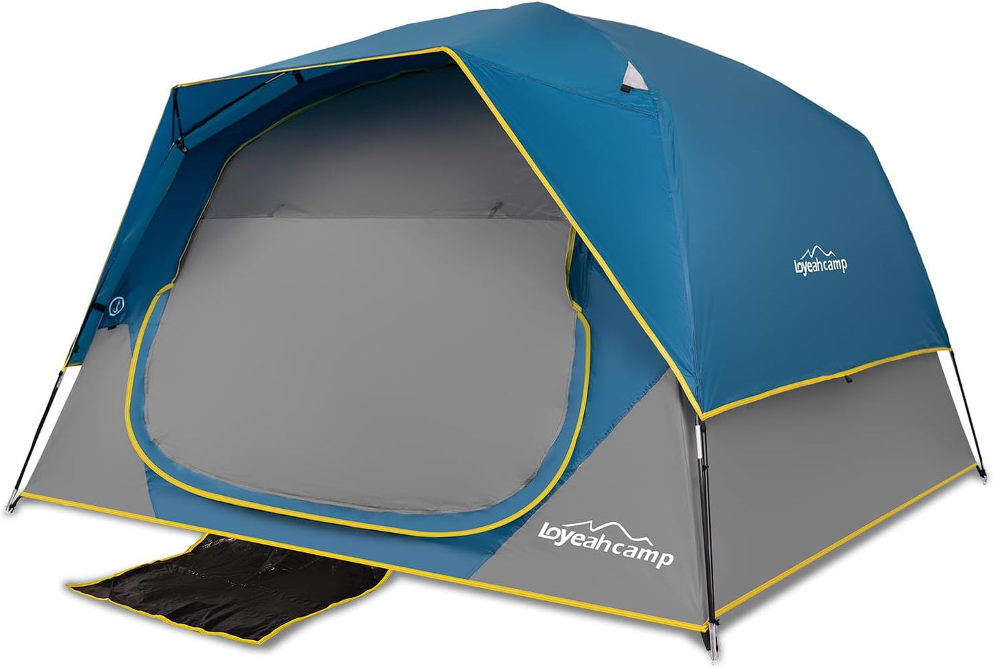 4 Person Camping Tent for Easy Setup and Waterproof Protection