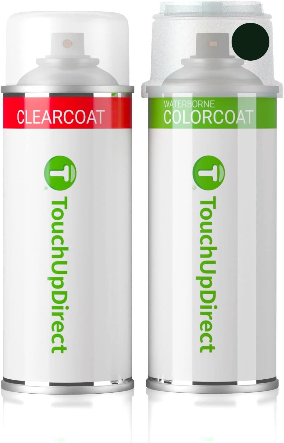 TouchUpDirect Black Ebony Touch Up Paint Aerosol Essential Kit