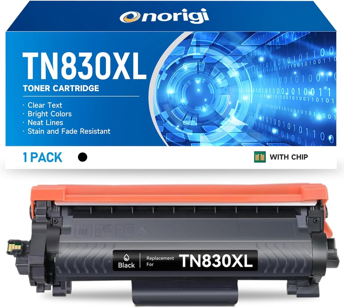 High-Yield TN830XL Toner for Brother Printers