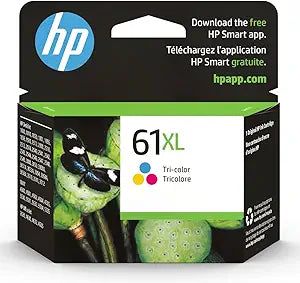 HP 61XL Tri-color High-yield Ink for Quality Printing Needs