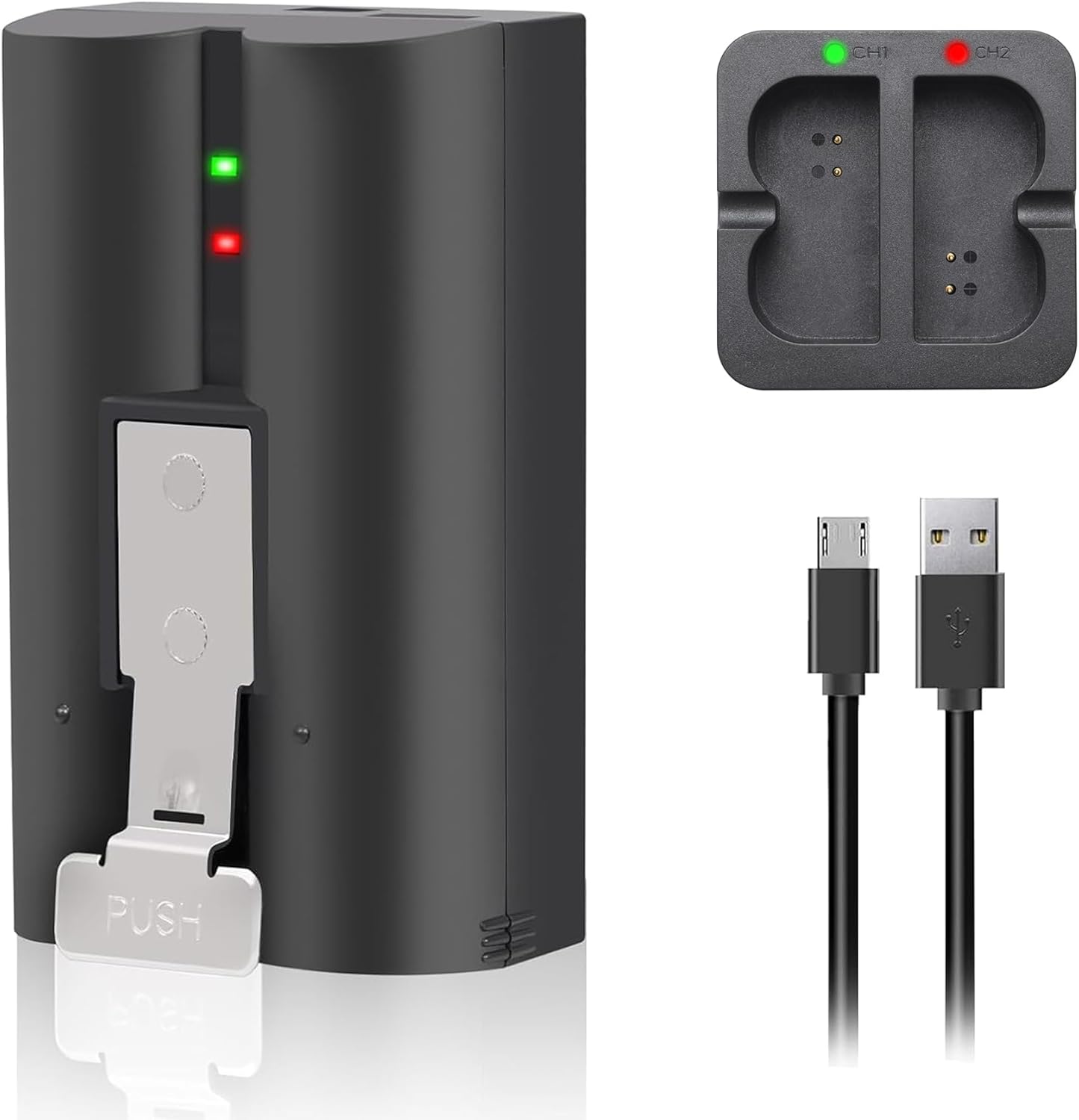 Upgrade Your Security: RDSJ 6040mAh Battery + Charger for Ring Devices
