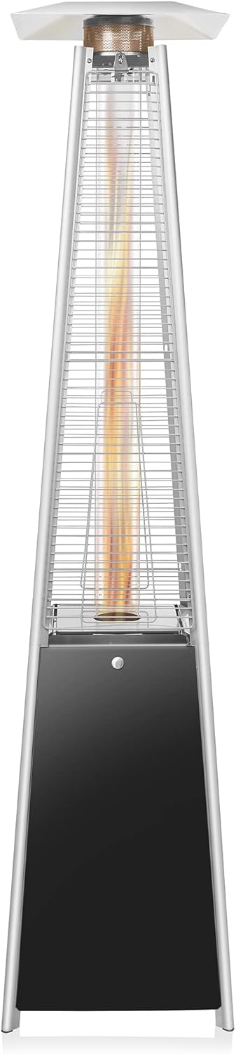 Casafield Modern Flame Patio Heater - Portable & Stylish