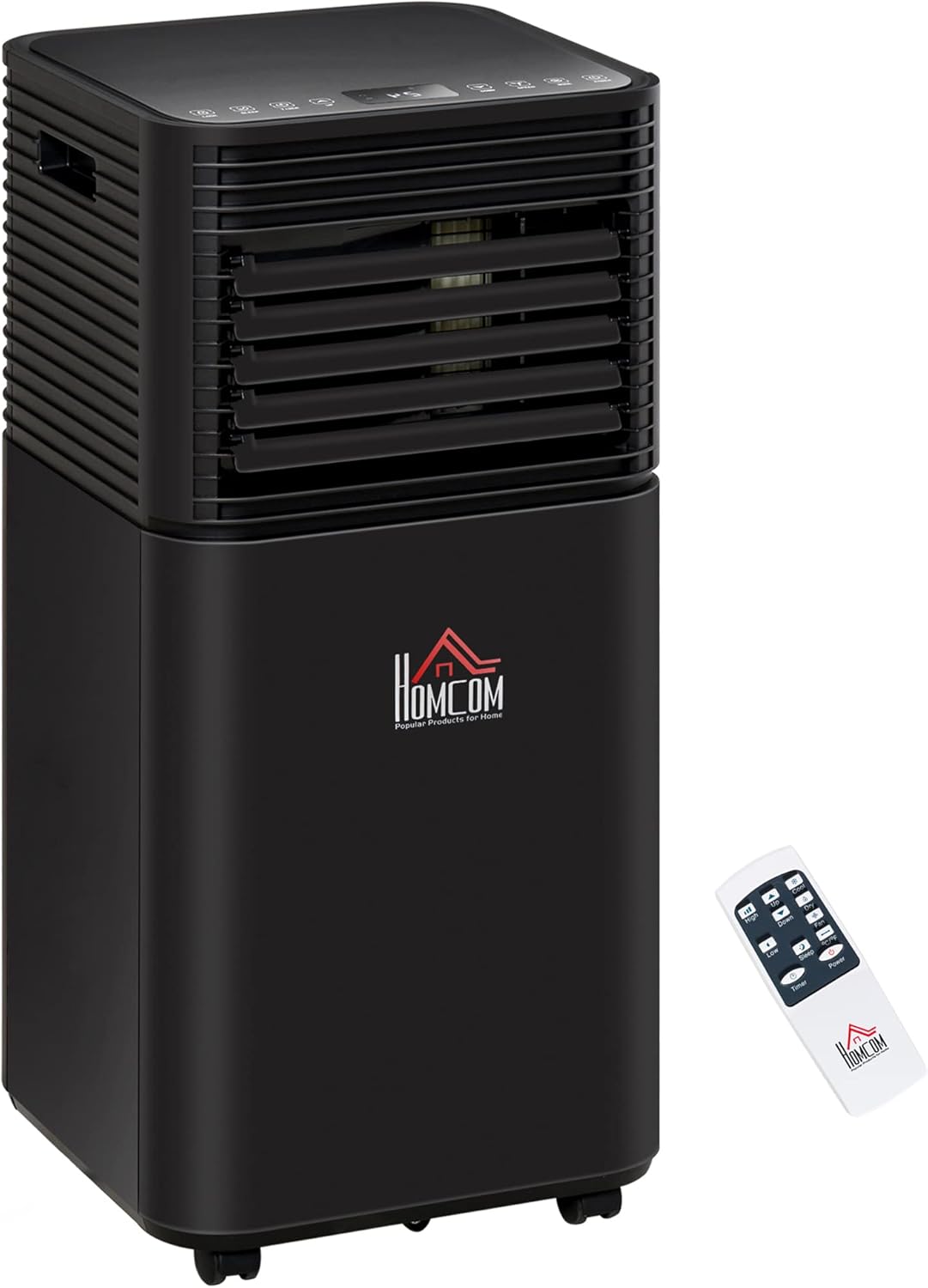 HOMCOM 10000 BTU Portable AC: Powerful Cooling & Dehumidification