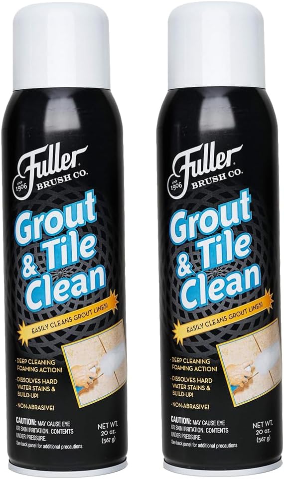 Fuller Brush Grout and Tile Clean - Heavy-Duty Cleaning Spray