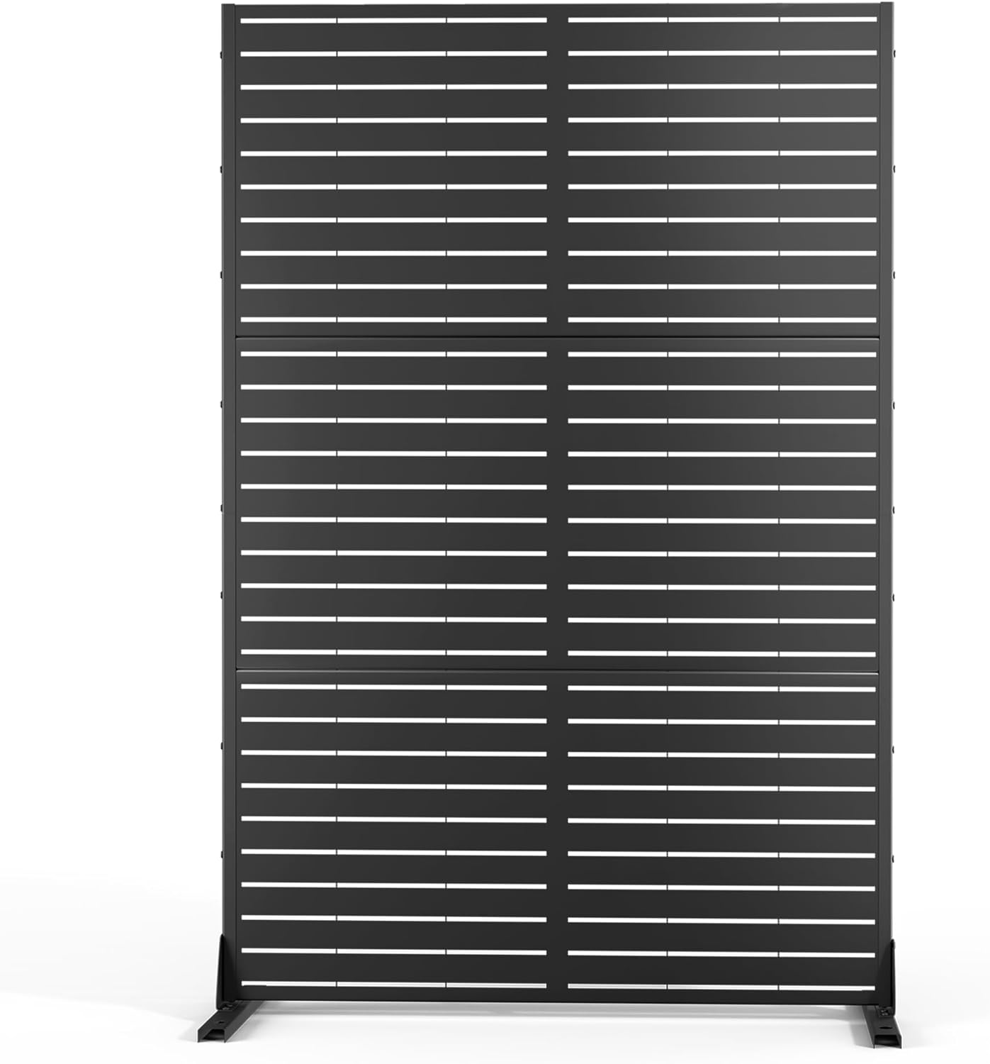Metal Privacy Screen Outdoor Freestanding Wall Panels for Gardens
