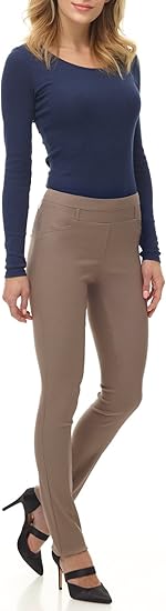 Rekucci Women's Ease into Comfort Stretch Slim Pant Review