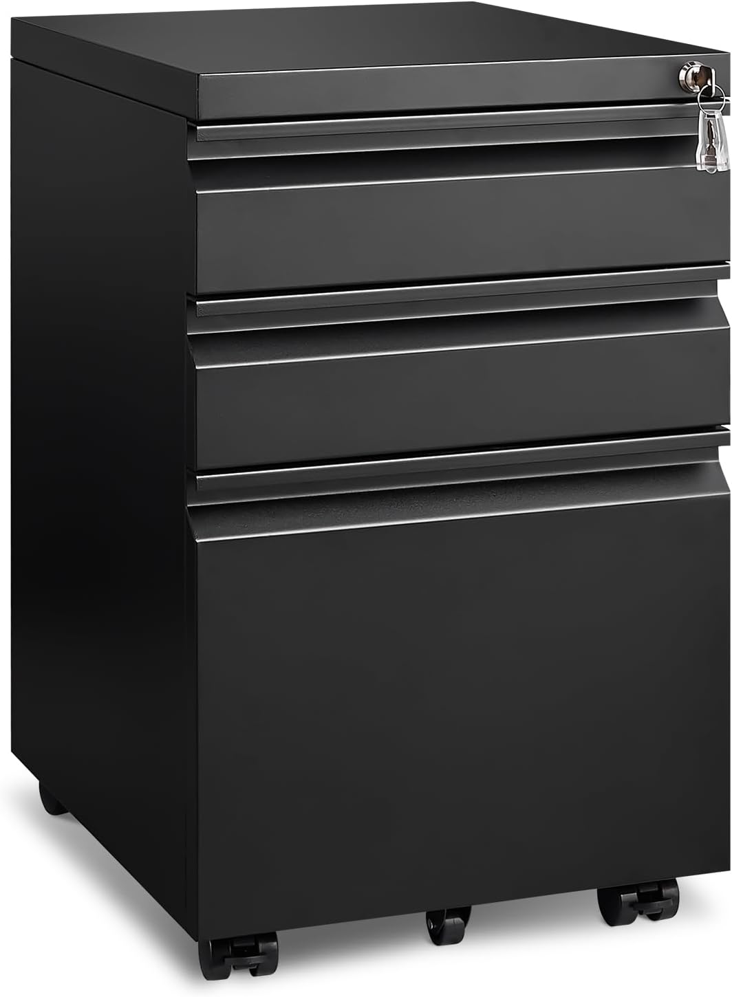 Securely Store Documents with Under Desk Filing Cabinet!