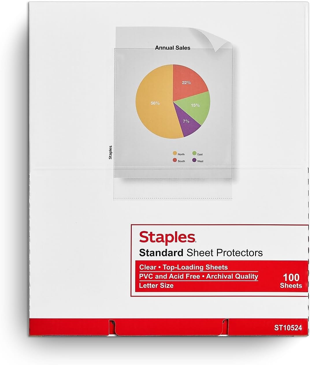 Top-Loading Sheet Protectors for 8.5 x 11 Inch Documents