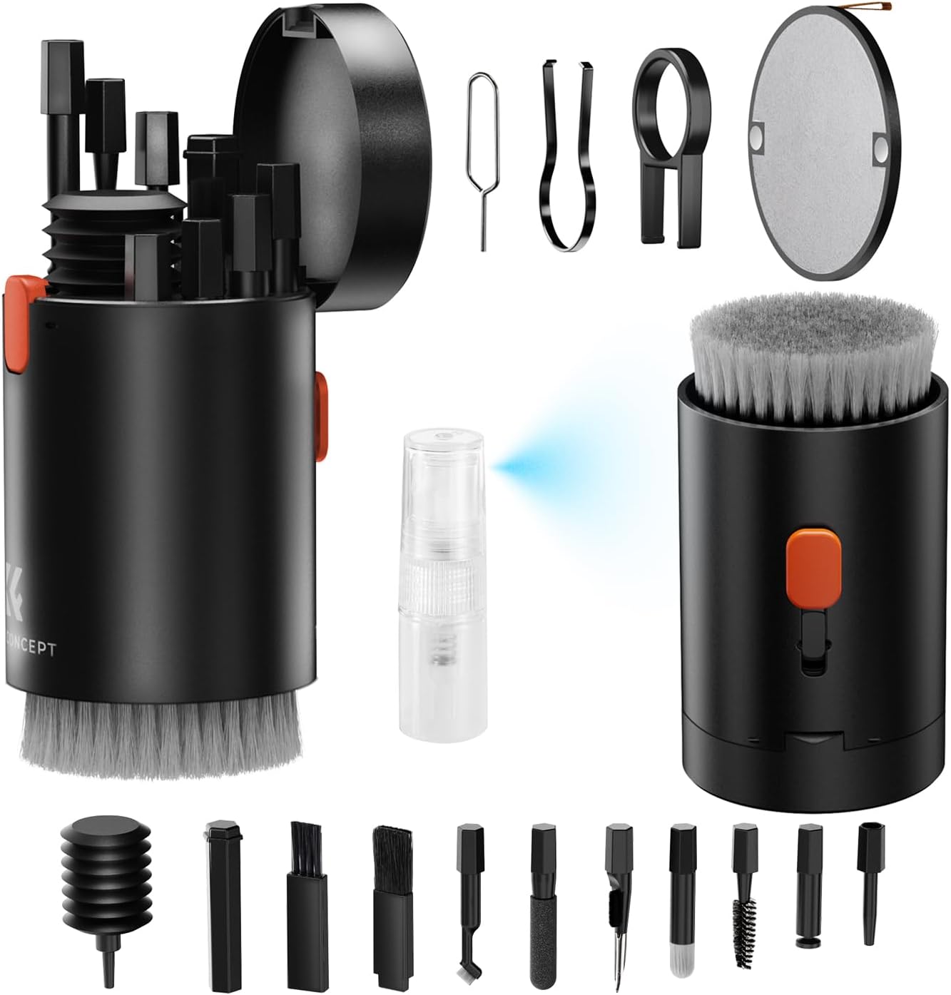 K&F Concept 20-in-1 Keyboard Cleaner Kit: Multi-Device Sparkle