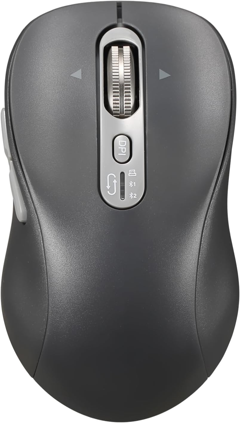 Wireless Bluetooth Mouse: Portable, Rechargeable, Multi-Device Compatibility