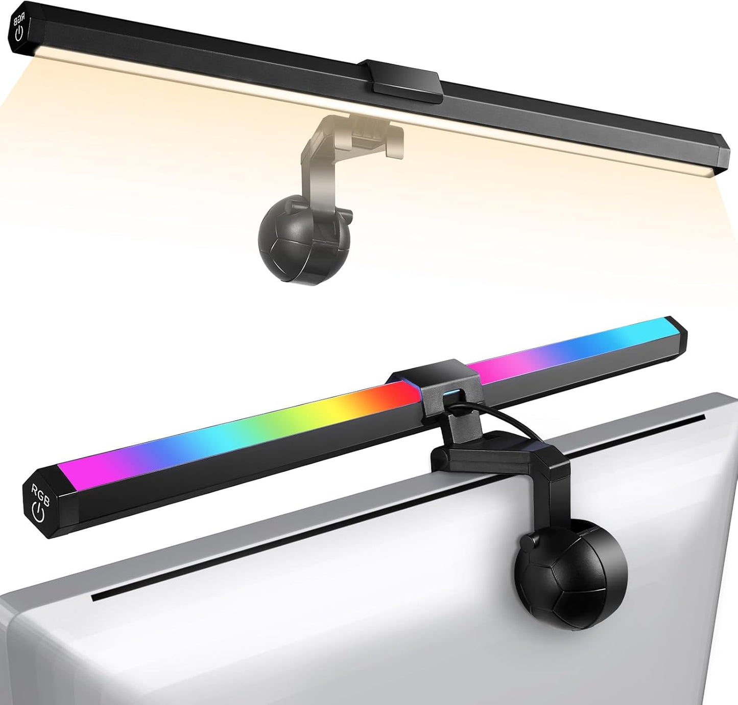 LIFENGSOLER Ra95 RGB Monitor Light Bar - Dual Light, Touch Control, Gaming LED