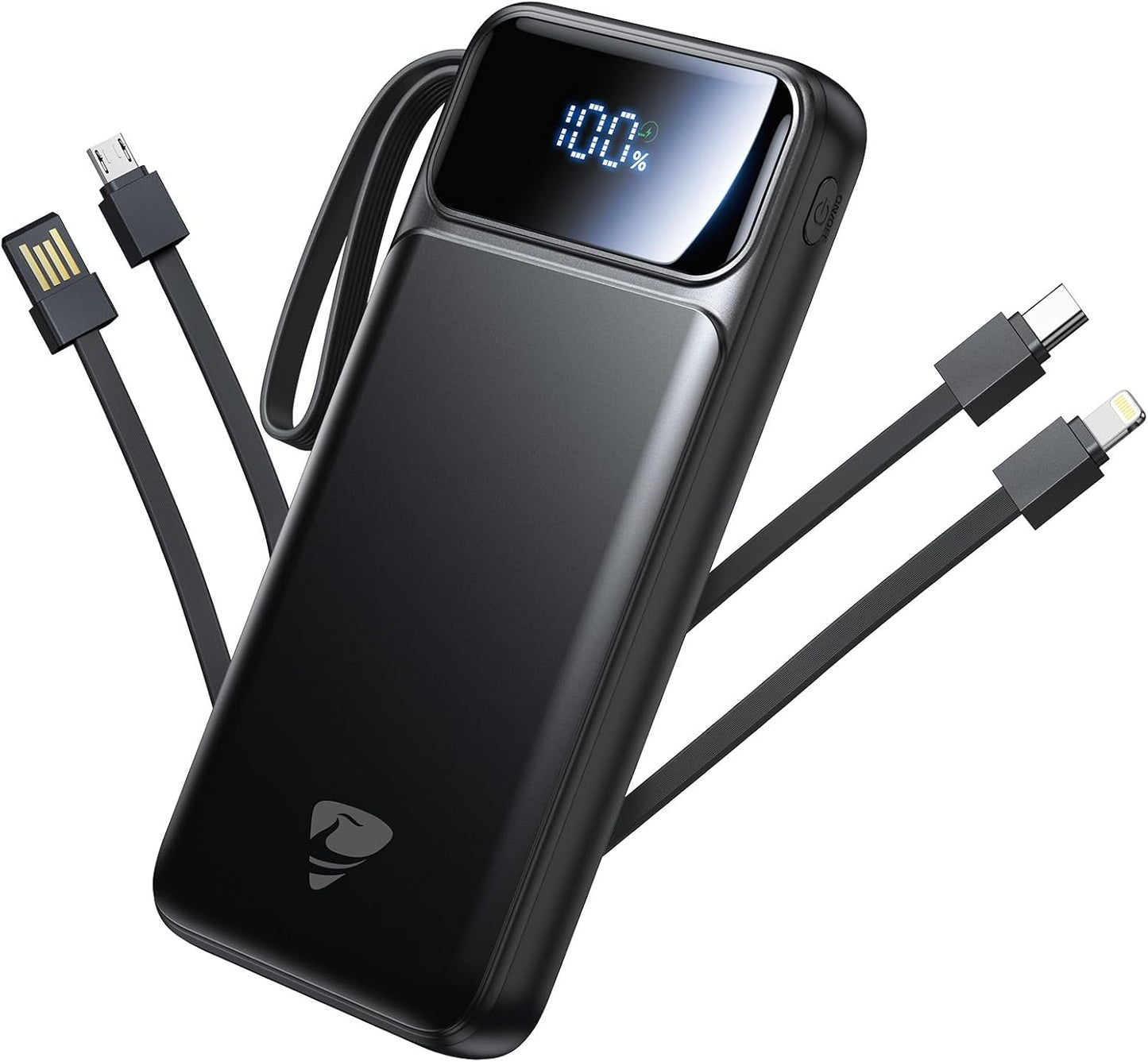 Aioneus 10000mAh Fast Charging Power Bank - 6 Outputs, 3 Inputs