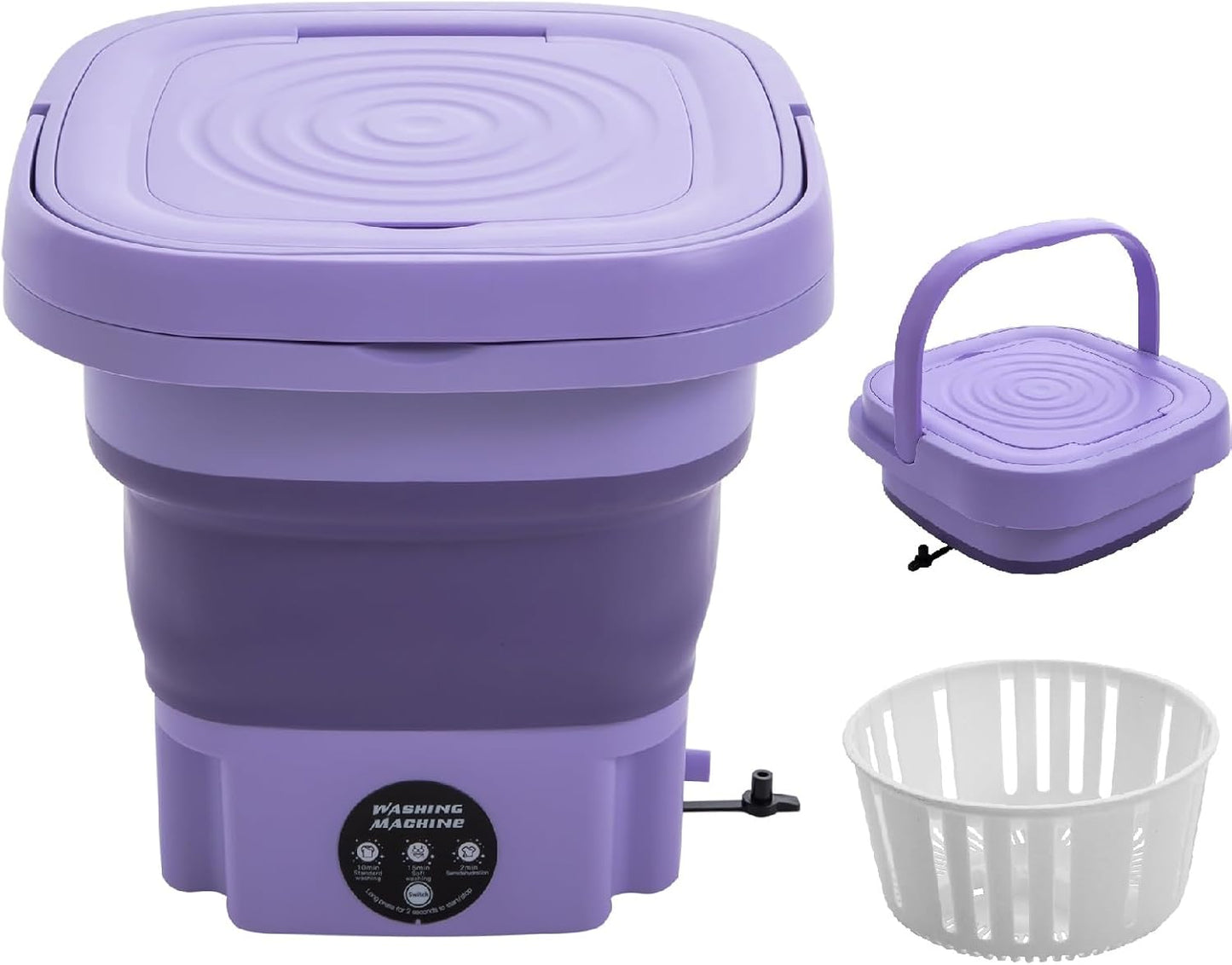 Portable Mini Washer: Deep Clean Underwear Anywhere!