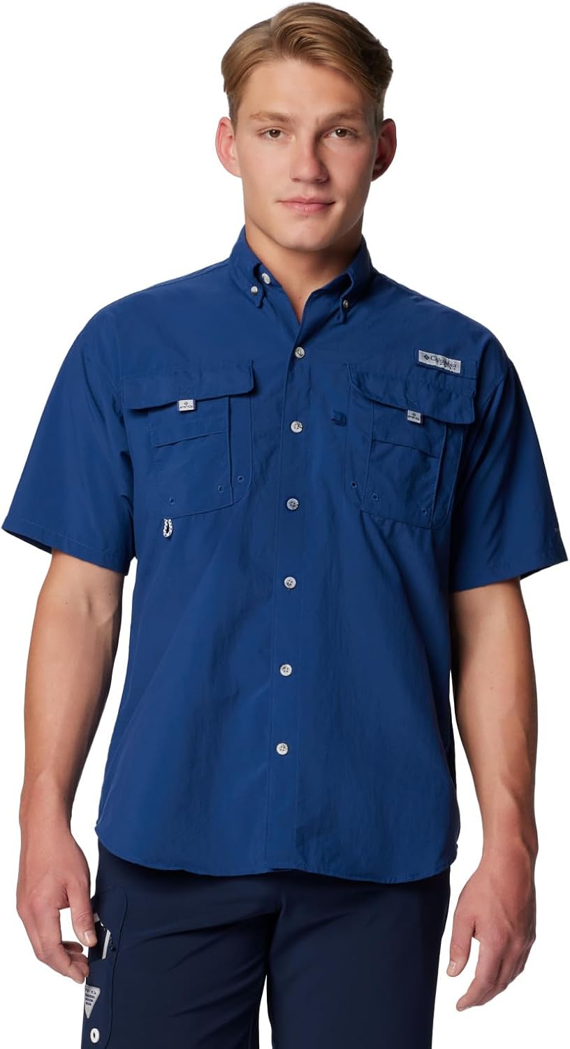 Columbia Men's PFG Bahama II Short Sleeve Shirt for Anglers