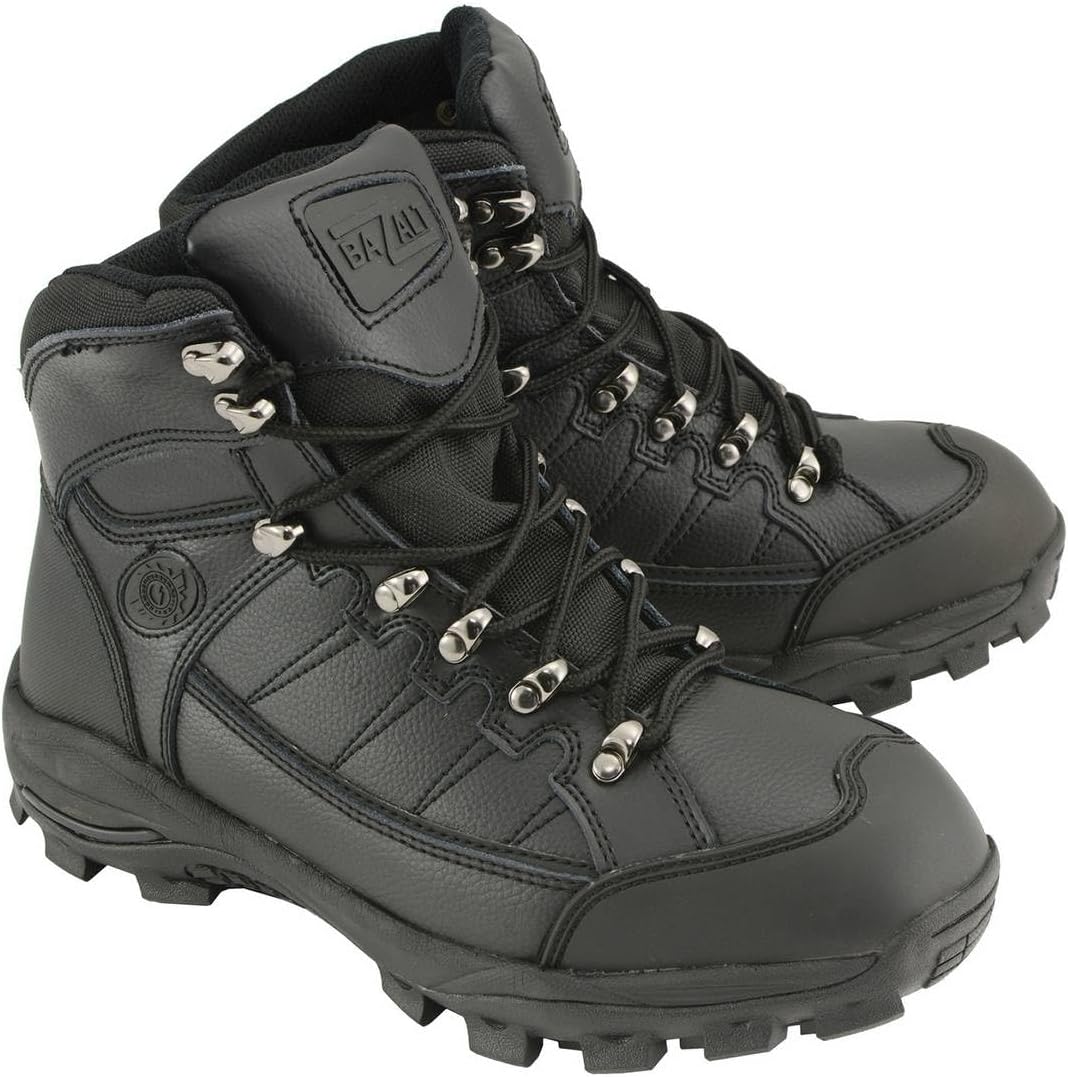 Bazalt MBM9128 Men's Black Waterproof Leather Work Boots Review