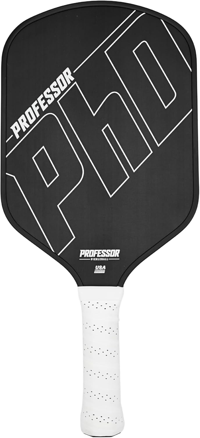 Professor PhD Raw Carbon Fiber Pickleball Paddle for Control