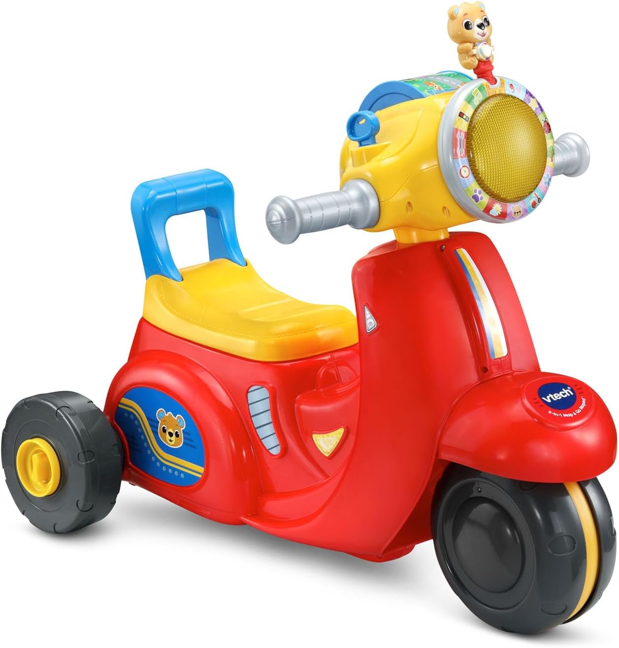 VTech 2-in-1 Map and Go Scooter for Toddlers, Red Review