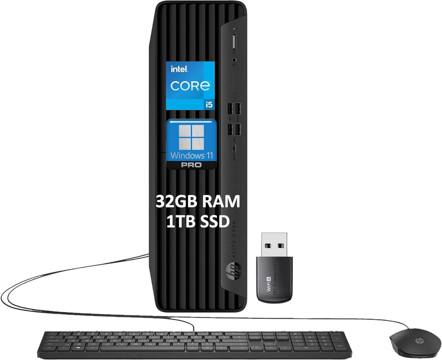 HP Elite SFF 600 G9 Business Desktop PC for Professionals