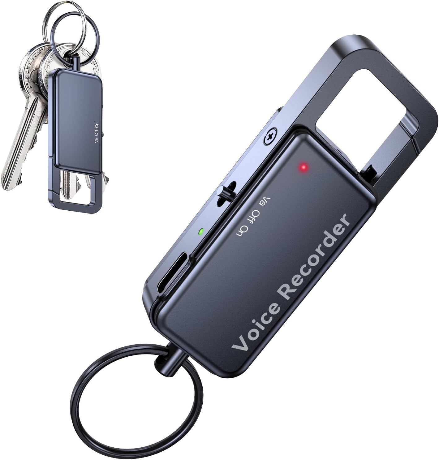 64GB Digital Voice Recorder with High-Definition Noise Reduction