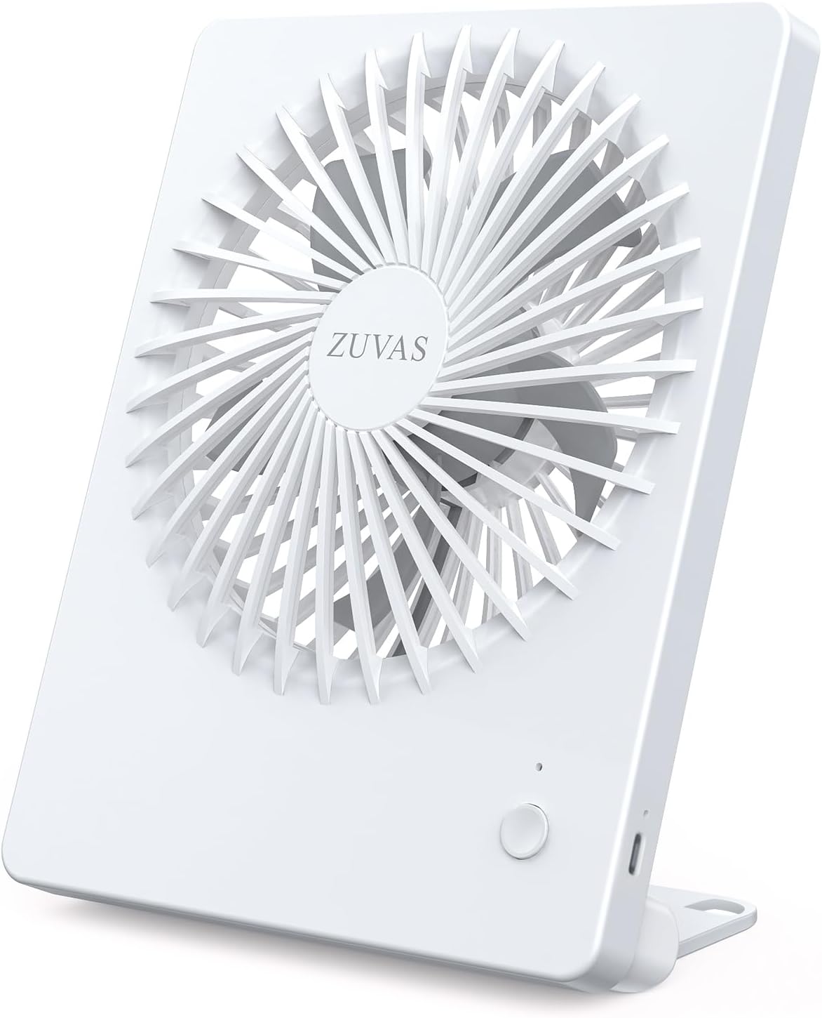 Zuvas Rechargeable Desk Fan: Ultra Quiet & Portable