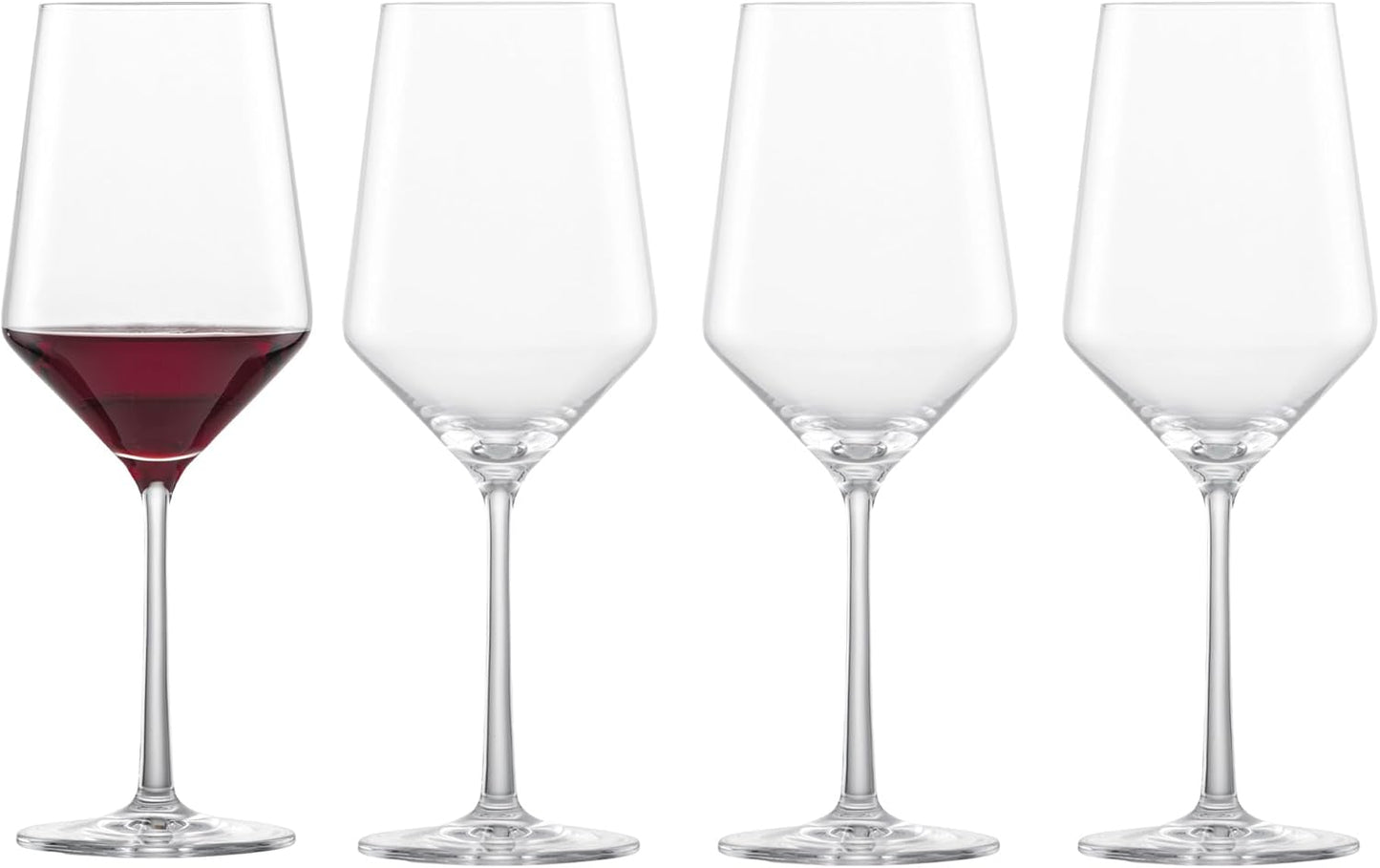 ZWIESEL GLAS Pure Cabernet Red Wine Glass Set of 4 - Elegant Design