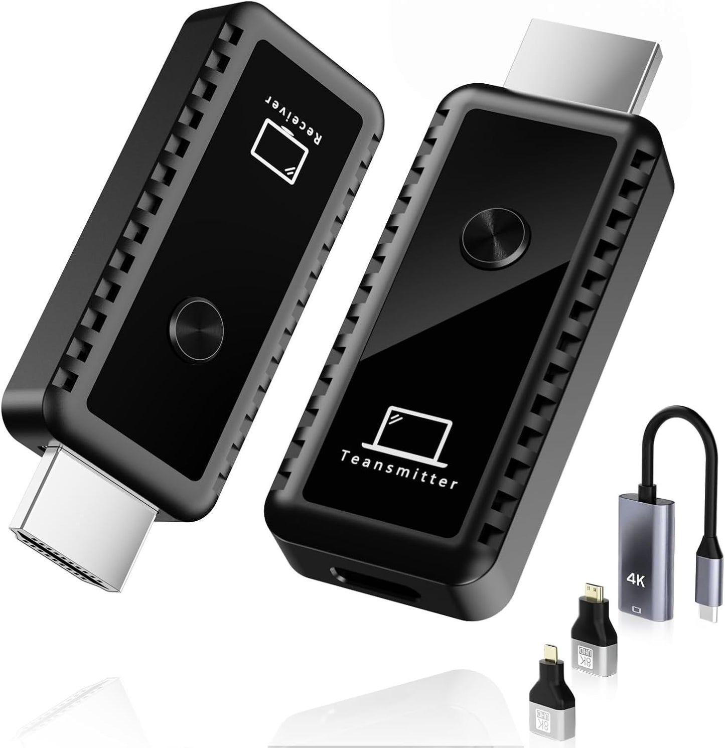 Wireless 4K HDMI Extender - Plug & Play, 100FT Range