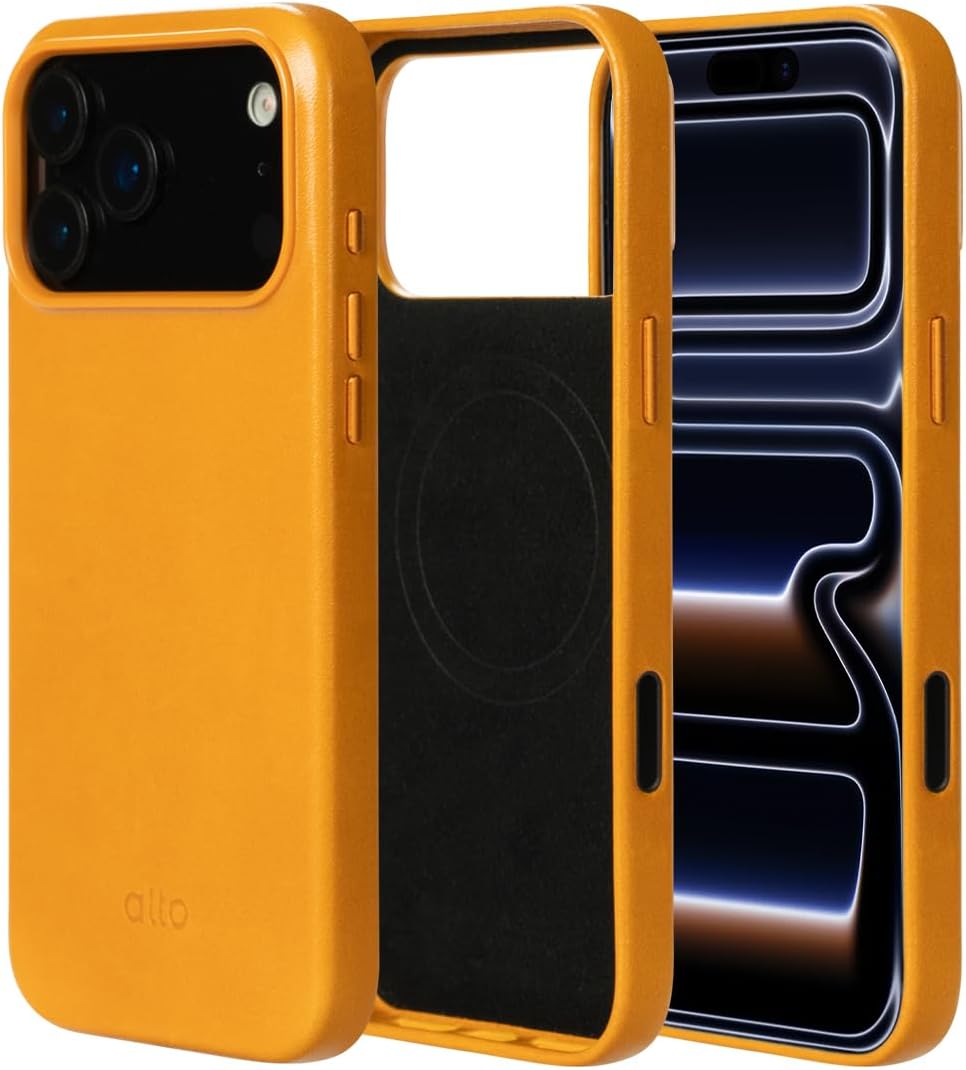 Magnetic Italian Leather Case for iPhone 17 Pro Max - Clop Series