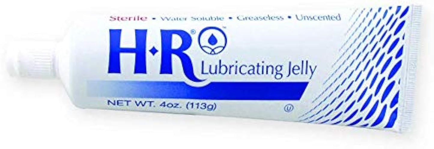 HR Pharmaceuticals Inc 201 Lubricating Jelly 4oz Sterile 12/Bx