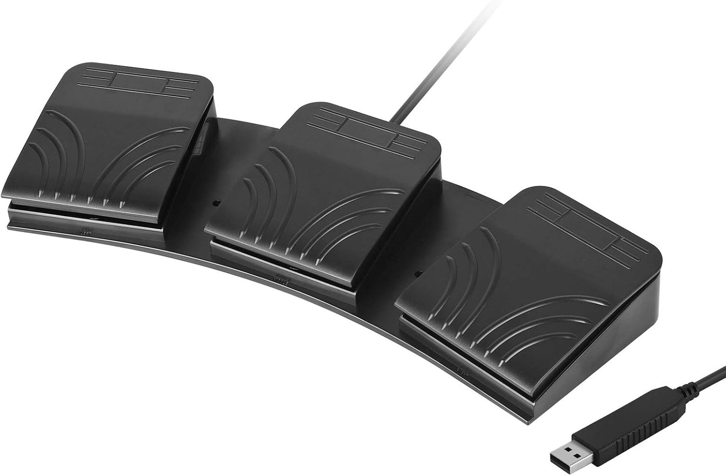 iKKEGOL USB Triple Foot Pedal for Gaming and Control Tasks