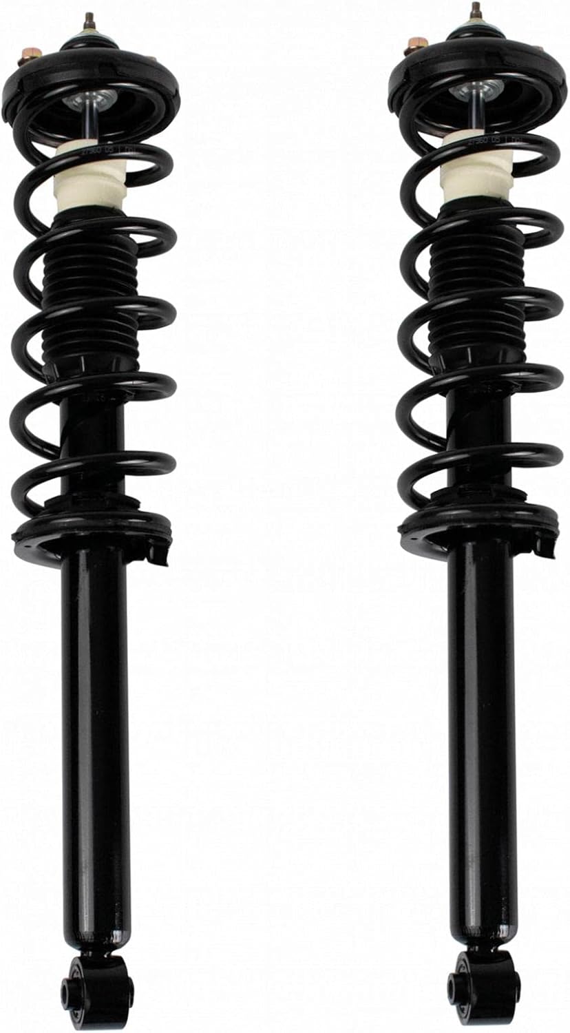 TRQ 2pc Rear Loaded Strut Shock Spring Assembly Set for TSX