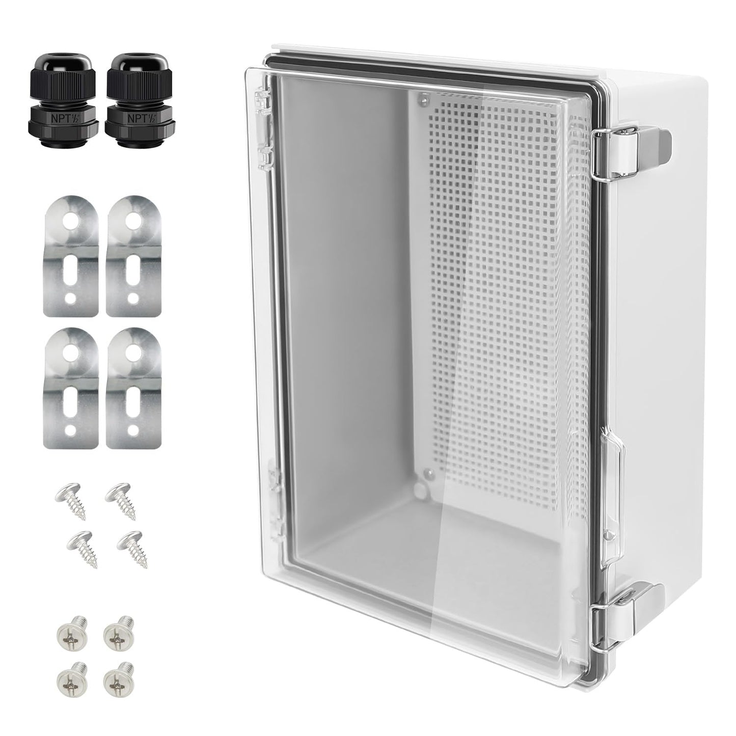 LeMotech Electrical Box with IP67 Waterproof Clear Cover