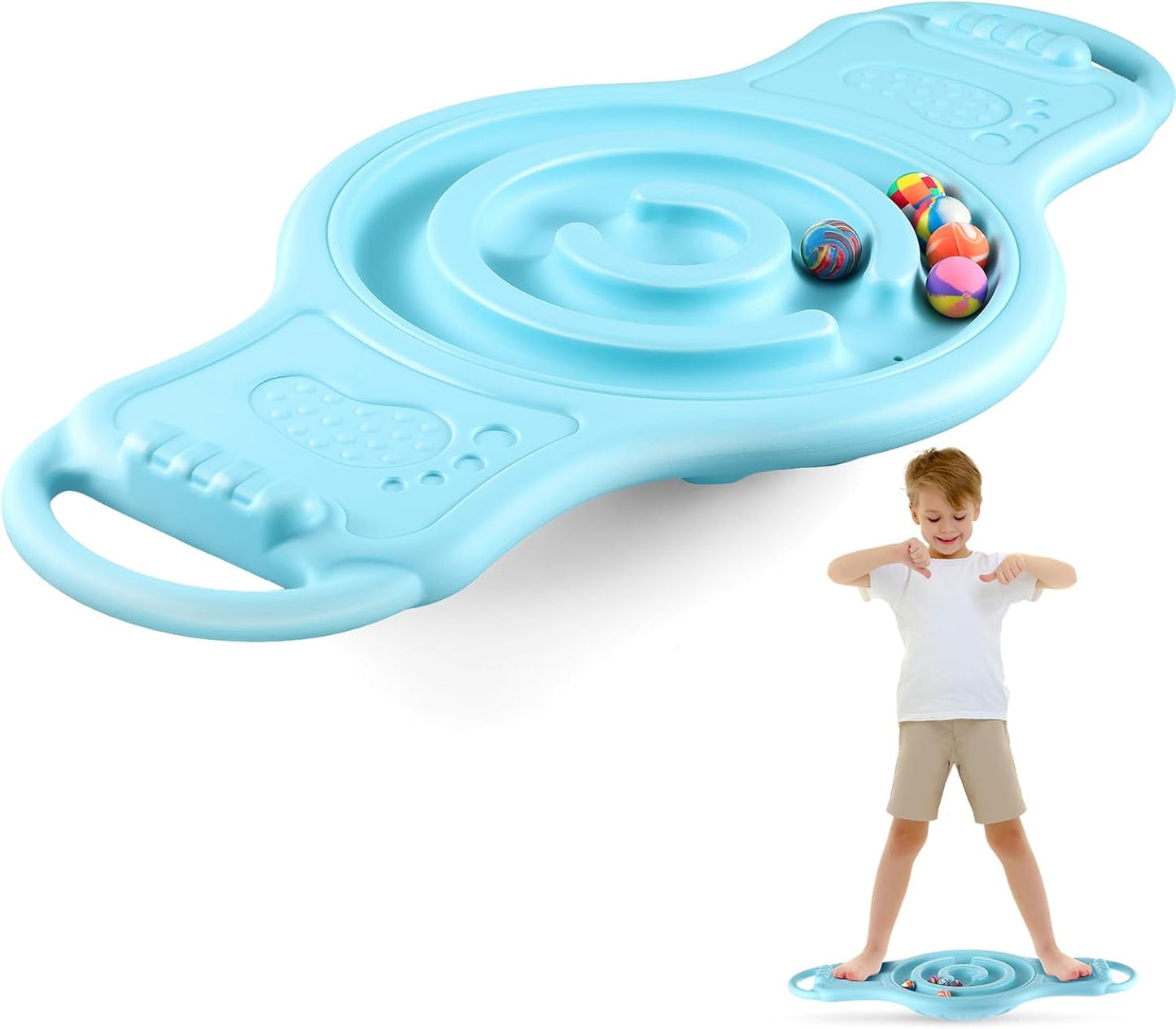 Maze Balance Board for Kids - Fun Wobble Rocker Exercise Game