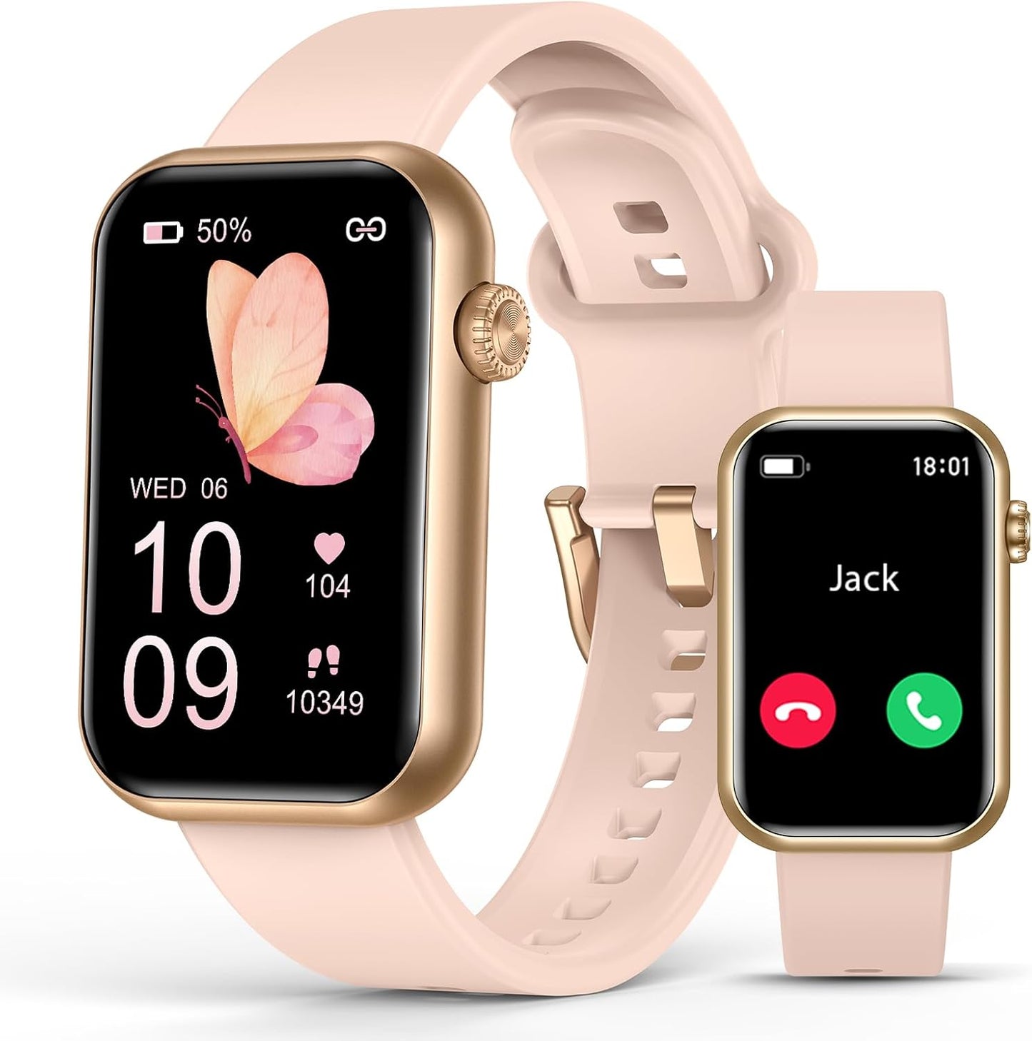 EGQINR Smart Watch: Calls, Health Monitoring, 114 Sports Modes