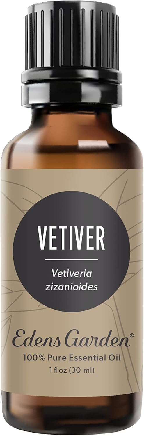 Vetiver Essential Oil - 100% Pure, Natural, Therapeutic Aroma