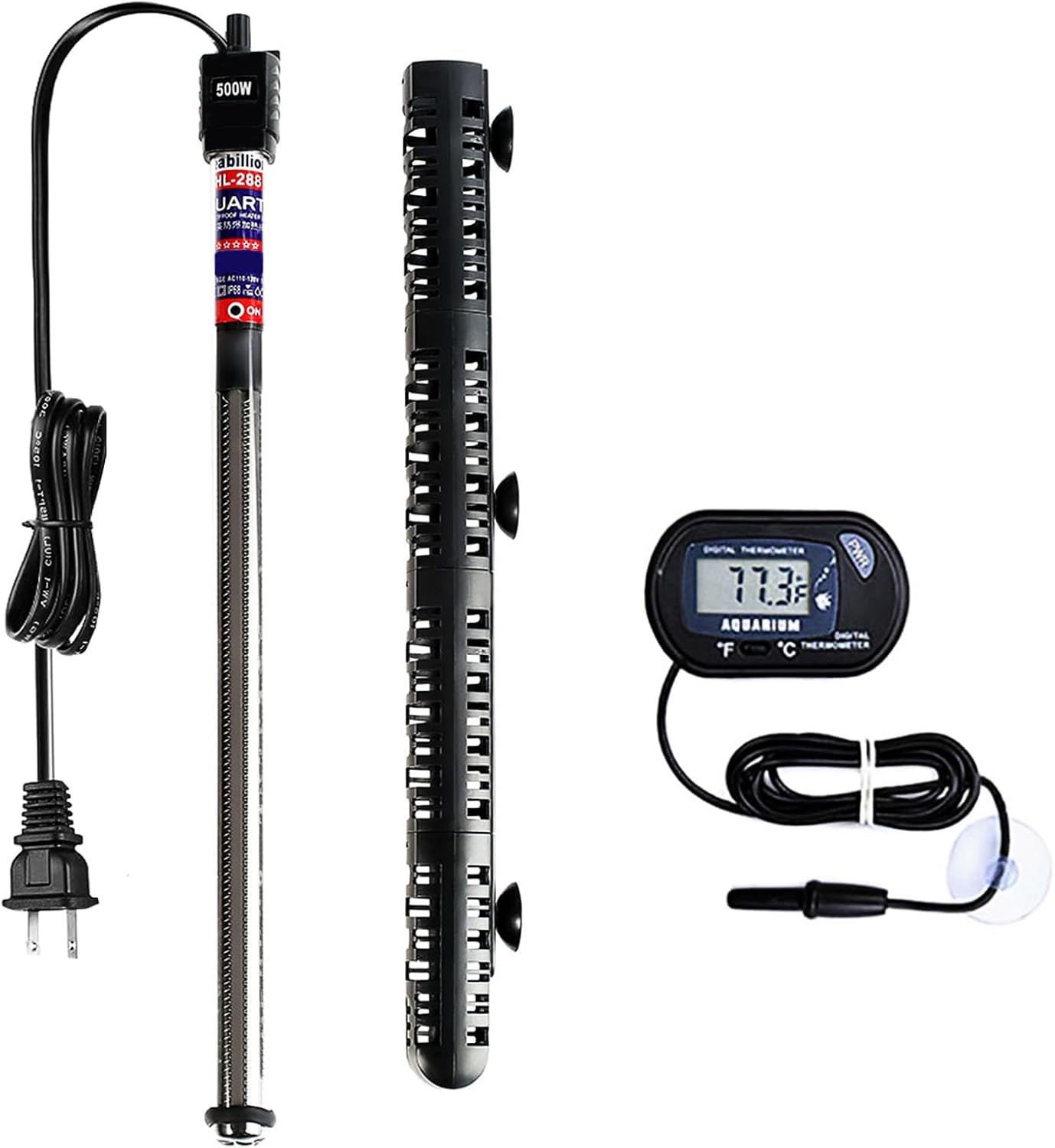 Soyon 500W Aquarium Heater - Precise Temp Control
